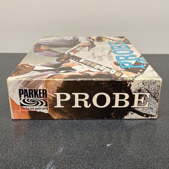 Vintage 1964 Probe Game Of Words Board Game Complete Parker Brothers - Picture 5 of 13